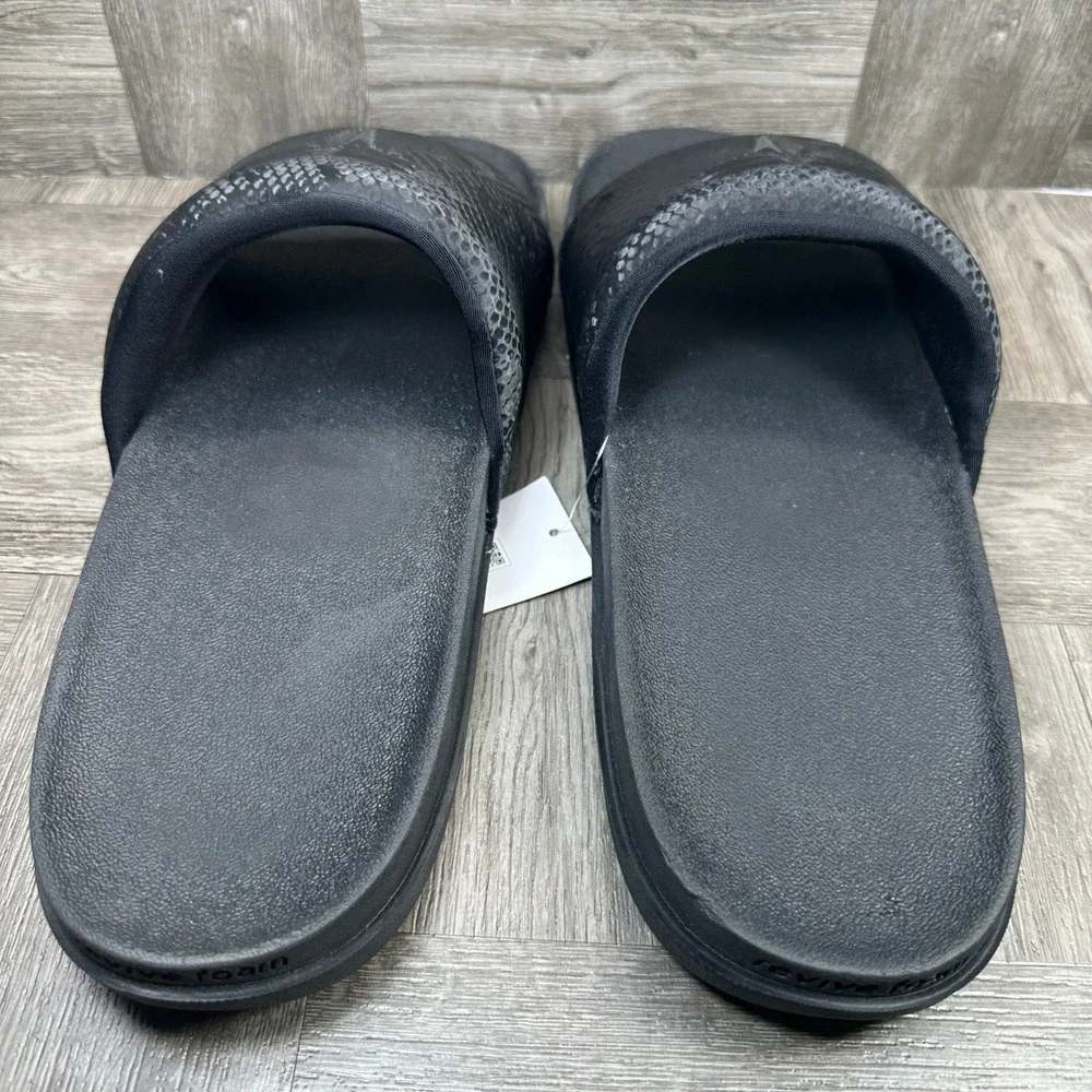 Nike Kobe Offcourt Slide Mens 18 Black Snakeskin Mamba Sandals NEW IF2870-001